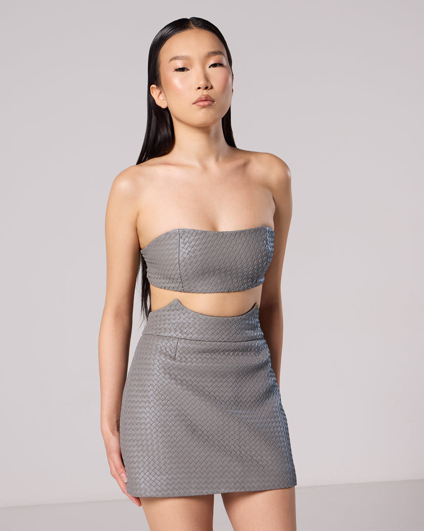 Valentina woven bandeau top