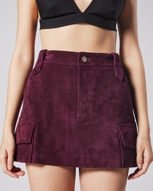 Astrid cargo mini skirt