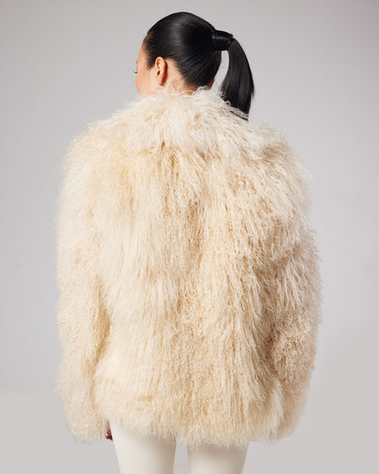 Celeste Mongolian Fur Coat
