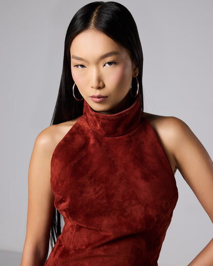 Vittoria halter neck top