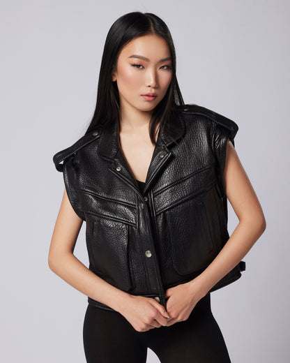 Jane leather jacket