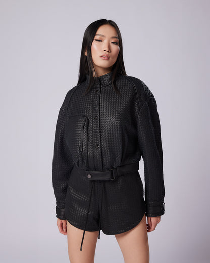 Noire leather jacket