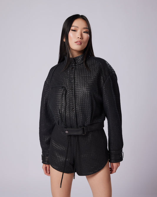 Noire leather jacket