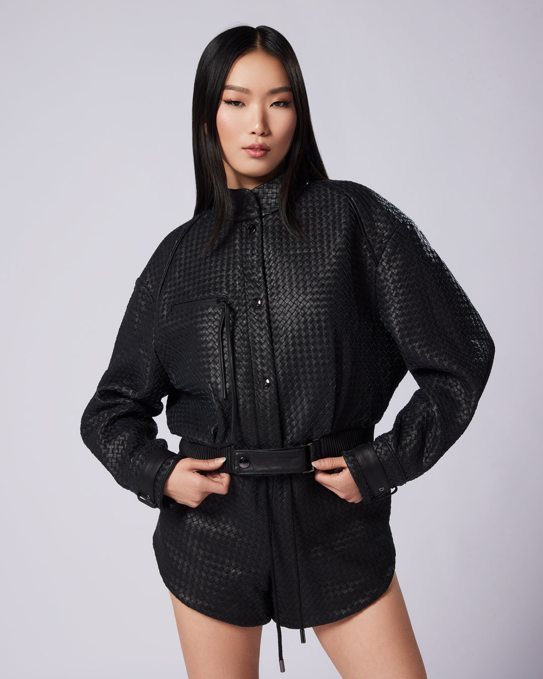 Noire leather jacket