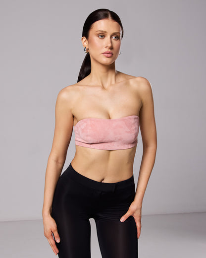 Thea suede bandeau