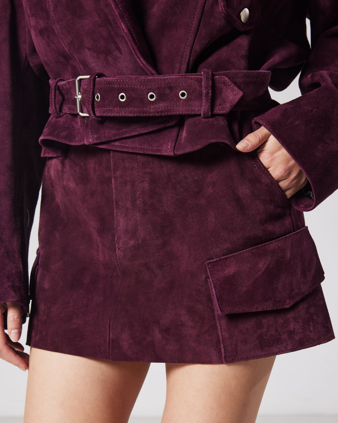 Astrid cargo mini skirt