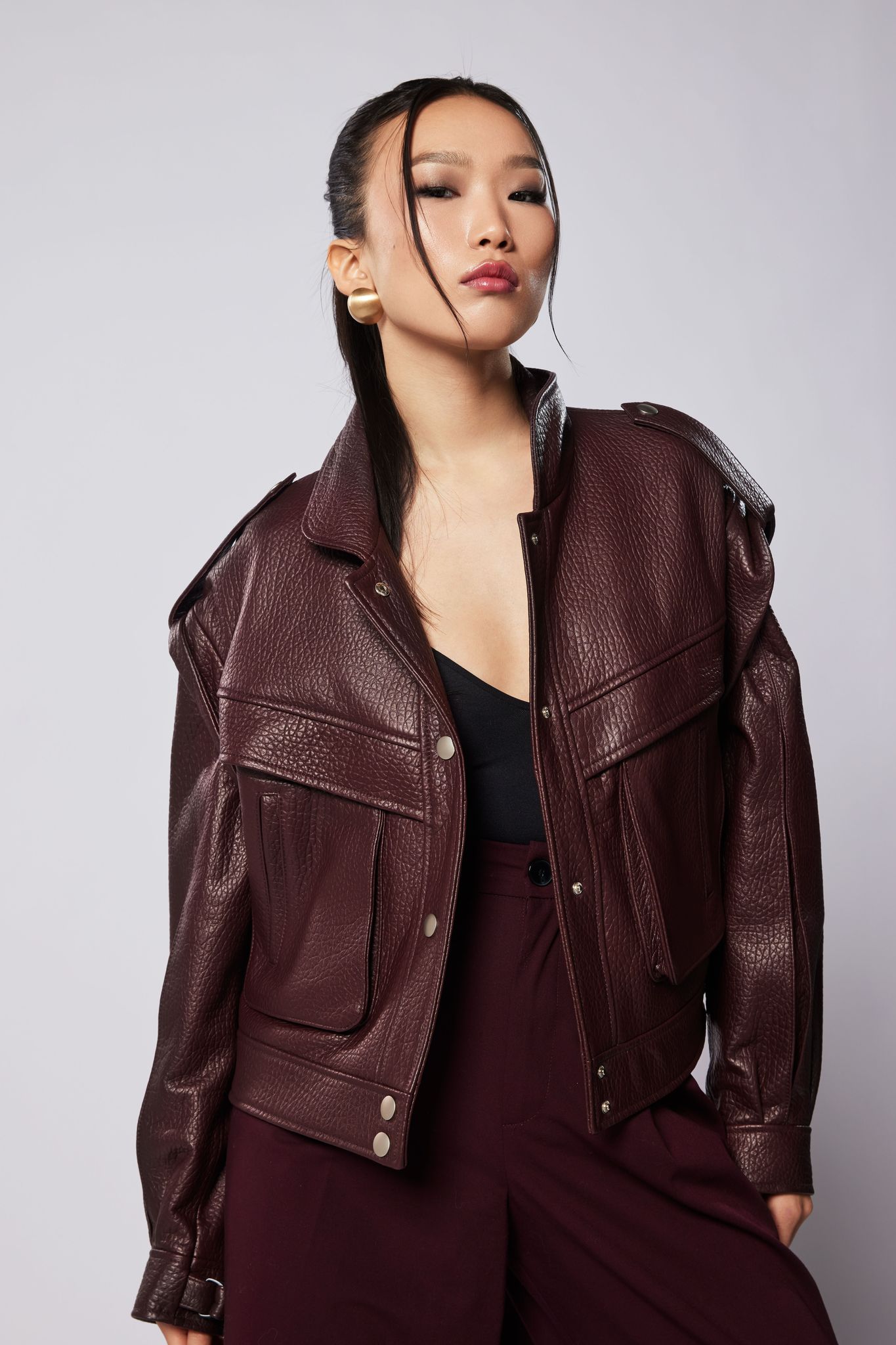 Ruby Leather Jacket